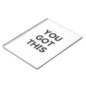 Je hebt dit notitieboek (Linkerzijde)