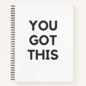 Je hebt dit notitieboek (Voorkant)