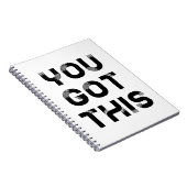 Je hebt dit notitieboek (Rechterzijde)