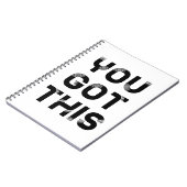 Je hebt dit notitieboek (Linkerzijde)