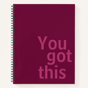 Je hebt dit - notitieboek