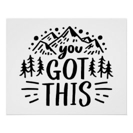 Je hebt dit perfect poster