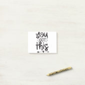 Je hebt dit post-it® notes (Op bureau)