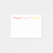 "Je hebt dit" Post-it® notes 4x3 (Voorkant)