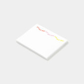 "Je hebt dit" Post-it® notes 4x3 (Schuin)