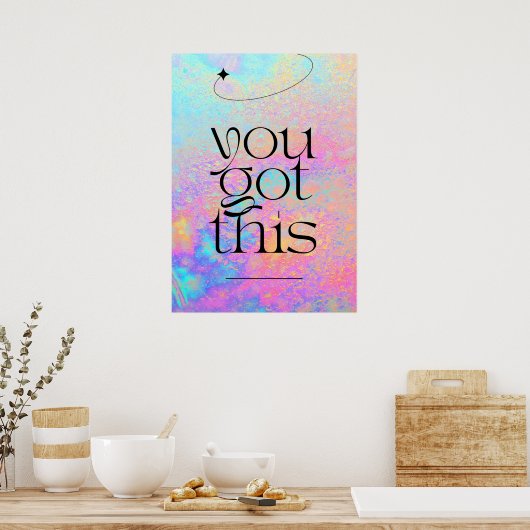 Je hebt dit poster (Keuken)