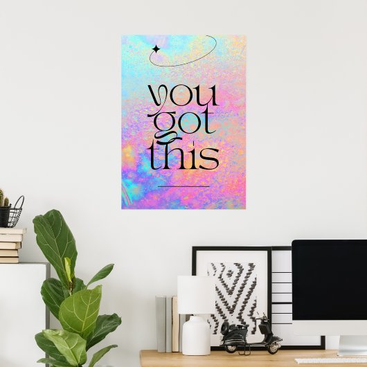 Je hebt dit poster (Thuiskantoor)