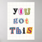 Je hebt dit poster (Voorkant)