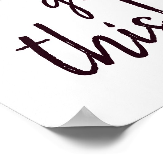 Je hebt dit poster. poster (Hoek)