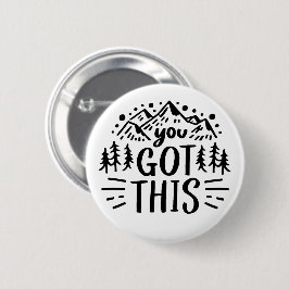 Je hebt dit ronde button 5,7 cm