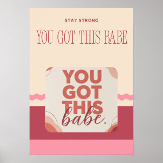 Je hebt dit schatje voor je Liefde Poster