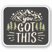 Je hebt dit sticker (Voorkant)