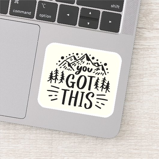 Je hebt dit sticker (Detail)