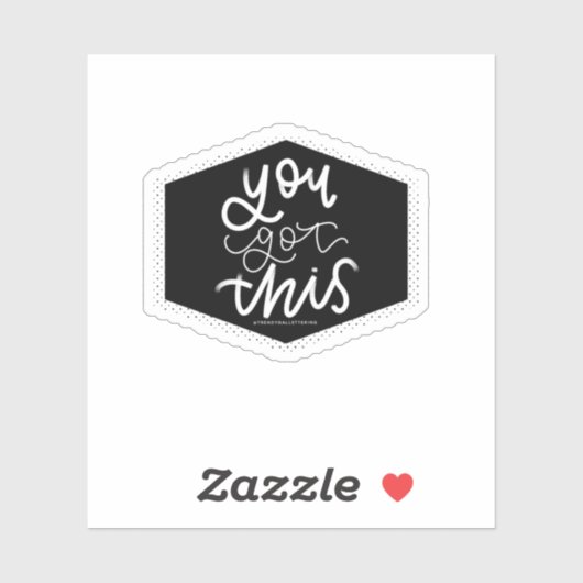 Je hebt dit sticker (Vel)