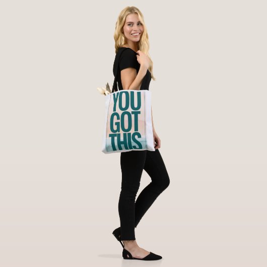 Je hebt dit tote bag (Op model)