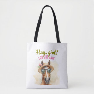Je hebt dit! tote bag