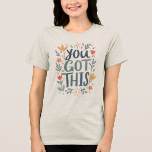Je hebt dit Tri-Blend shirt
