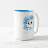 Je hebt dit! tweekleurige koffiemok (Voorkant rechts)