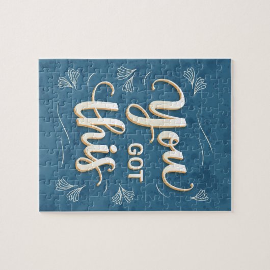 Je hebt dit unieke legpuzzel (Horizontaal)