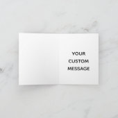 Je hebt dit zwarte lettertype kaart (Binnen)