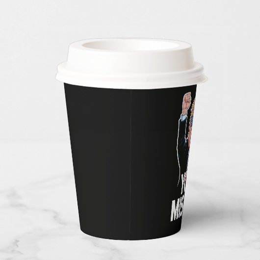 Je hebt Donald Trump gemist Papieren Bekers (Rechts)