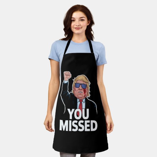 Je hebt Donald Trump gemist Schort (Gedragen)