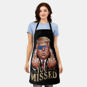 Je hebt Donald Trump US verkiezingen gemist Schort (Gedragen)