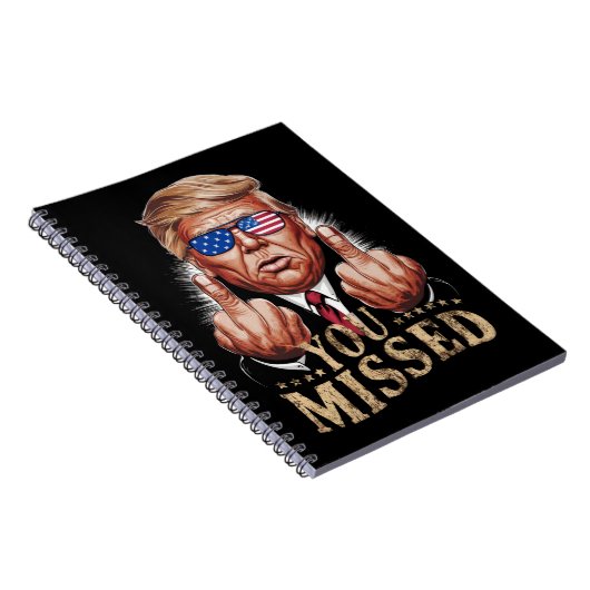 Je hebt Donald Trumps Amerikaanse verkiezing gemis Notitieboek (Rechterzijde)