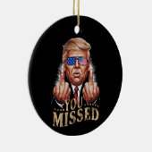 Je hebt Donald Trumps Amerikaanse verkiezingen gem Keramisch Ornament (Rechts)