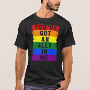 Je hebt een bondgenoot in mij LHBT Pride LHBTQ T-shirt
