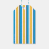 Je hebt een Duck Cruising Ducks Label Sjabloon gev Cadeaulabel (Achterkant)