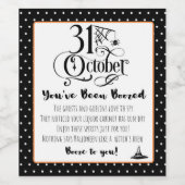 Je hebt een gebooste Wijnlabel Wijn Etiket (Enkel label)