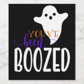 Je hebt een gebooste Wijnlabel Wijn Etiket (Enkel label)