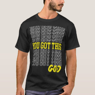Je hebt een geloof over angst.. geloof God... gelo T-shirt