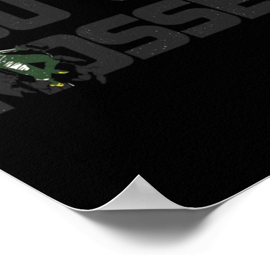 Je hebt een gemossseerde Fun American Football Quo Poster (Hoek)