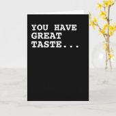 Je hebt een geweldige Humor Kaart (Gele Bloem)