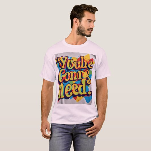 Je hebt een grotere boot nodig." t-shirt (Voorkant volledig)