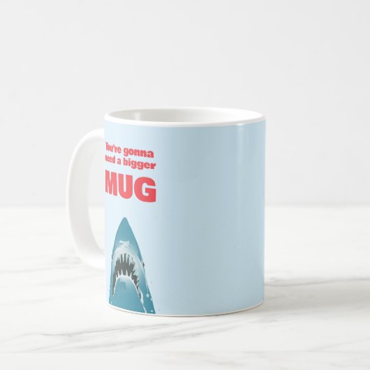 Je hebt een grotere Mok nodig Funny Shark Lover (Voorkant links)