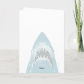 Je hebt een grotere taart nodig, grappige haai kaart (Achterkant)