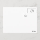 Je hebt een hond goed werk gedaan! briefkaart (Achterkant)