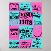 Je hebt een Inspirerend, motiverende quote Poster (Voorkant)