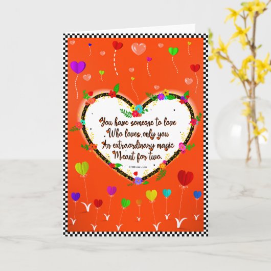 Je hebt een kaart (Gele Bloem)