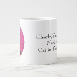 Je hebt een kat nodig in je leven grote koffiekop