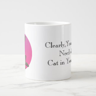 Je hebt een kat nodig in je leven grote koffiekop