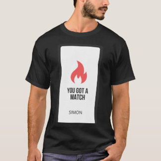 JE HEBT EEN KWESTIE. Tinder-zwindler T-shirt