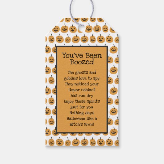 Je hebt een Label met gebooste cadeaus Cadeaulabel (Voorkant)