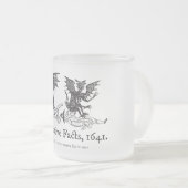 Je hebt een lange weg afgelegd, Conway Matglas Koffiemok (Voorkant rechts)