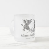 Je hebt een lange weg afgelegd, Conway Matglas Koffiemok (Voorkant links)