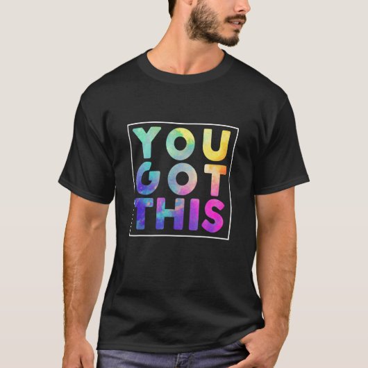 Je hebt een leerling-testdag. t-shirt (Voorkant)