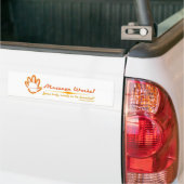 Je hebt een massage nodig! bumpersticker (Op Truck)